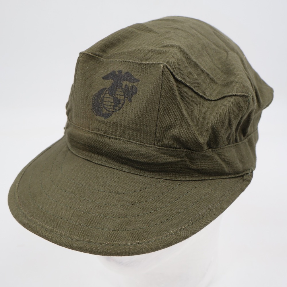 Propper International USMC Utility Cap Mens Large Green OG-107 Vintage 1973 EGA